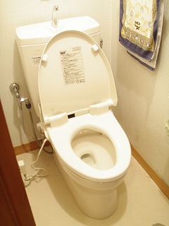 洋式トイレ取替工事の施工後1（埼玉県加須市）